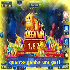 quanto ganha um gari